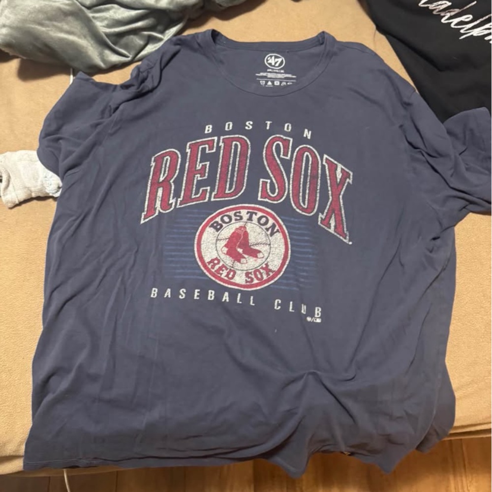 47 Brand Navy Blue Boston redsox retro